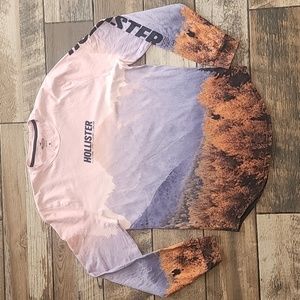 Hollister long sleeve Graphic tee
